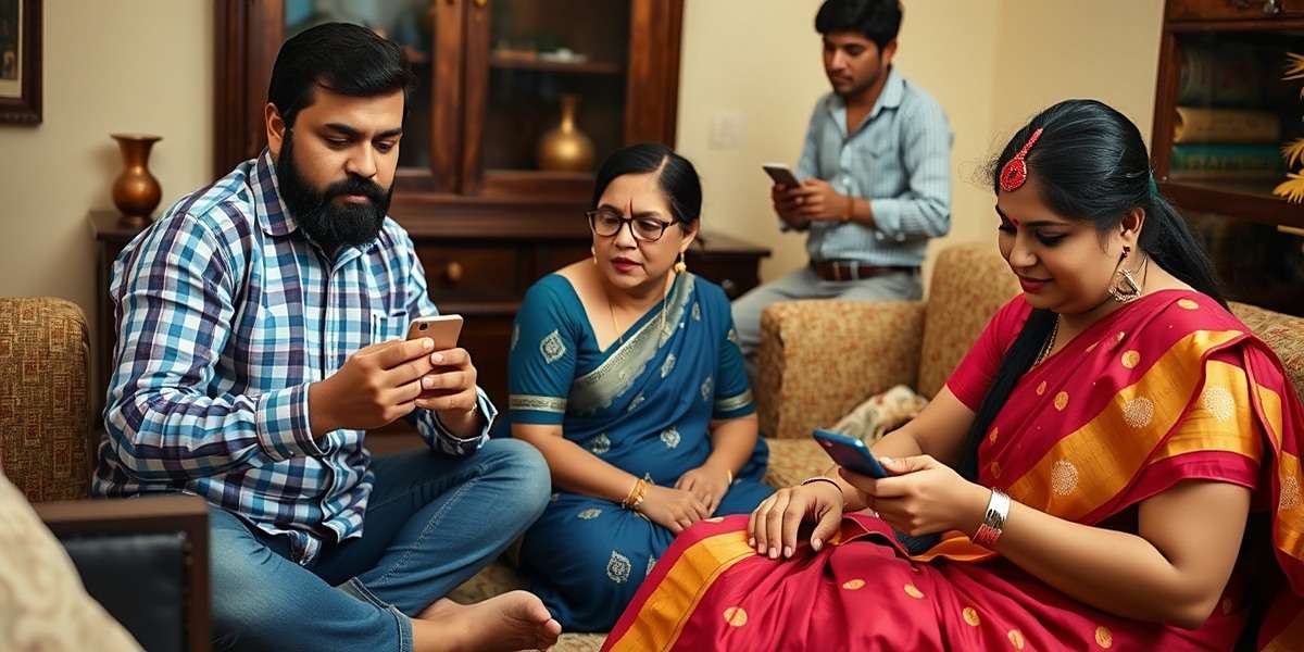 Indian Cumin Craze - A Family Game Indian family playing Indian Cumin Craze together on mobile devices